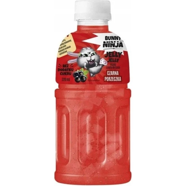 Bunny Ninja Jelly Blox Schwarze Johannisbeere 320 ml
