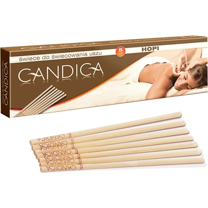 Candica Konch Ohrkerzen, 5 Paar - Natürliche Aromatherapie