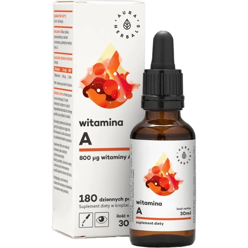 Aura Herbals Vitamin A Tropfen, 30 ml