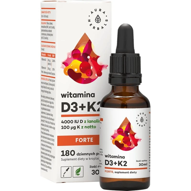 Vitamin D3+K2 Forte Tropfen 30 ml