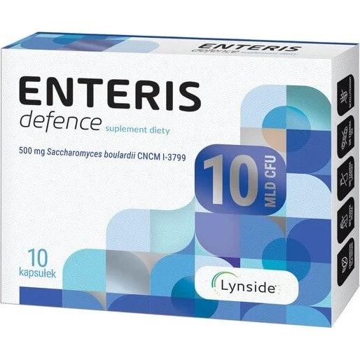 Enteris Defense Saccharomyces boulardii CNCM I-3799, 10 Kapseln