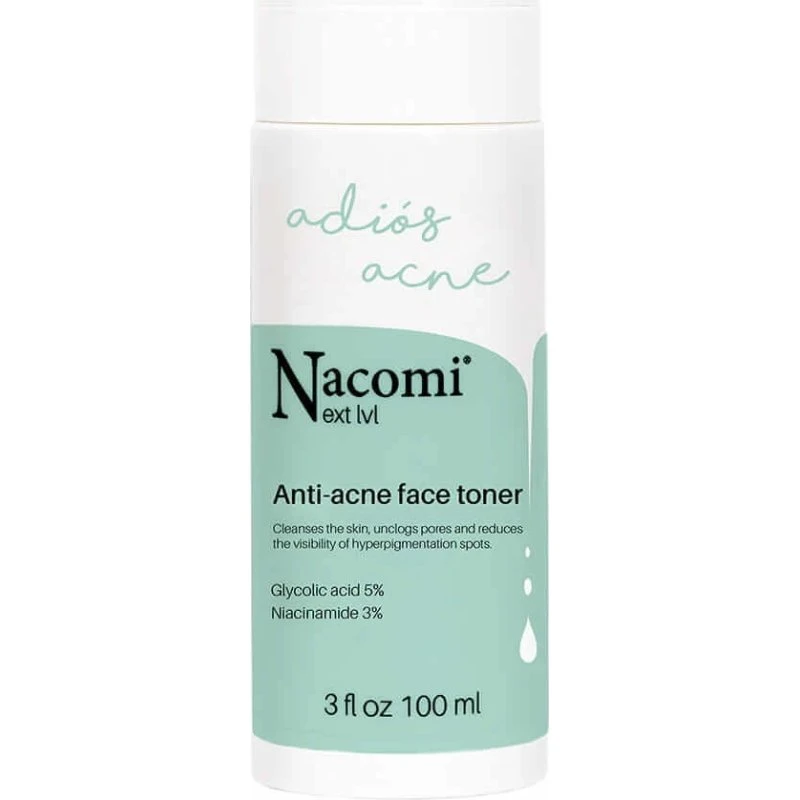 Nacomi Next Level Anti-Acne Gesichtswasser, 100 ml