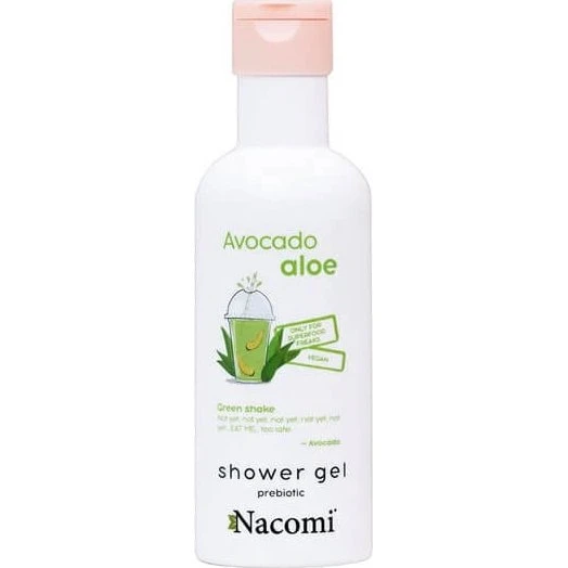 Nacomi Duschgel Avocado & Aloe Vera, 300 ml