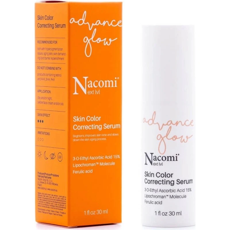 Nacomi Next Level Skin Colour Correction Serum, 30ml