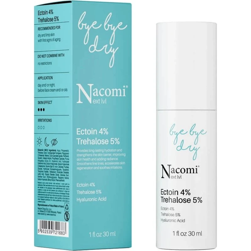 Nacomi Next Level Ectoin 4% & Trehalose 5% Serum, 30 ml