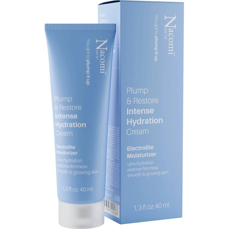 Nacomi Next Level Feuchtigkeitscreme mit Elektrolyten, 40 ml
