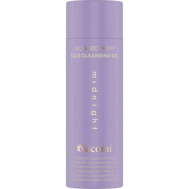 Nacomi Rich Recovery Mitternachts-Gesichtswaschgel, 140 ml
