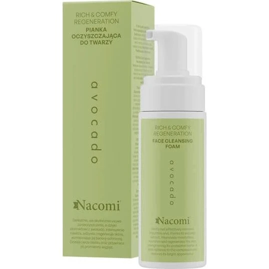 Nacomi Rich&Comfy Avocado Gesichtsreinigungsschaum, 150 ml