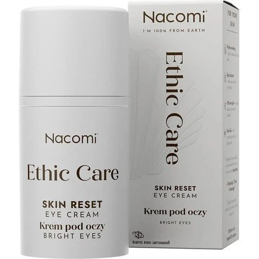 Nacomi Ethic Care Skin Reset Augencreme, 15 ml