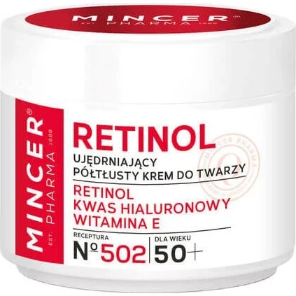 Mincer Pharma Retinol 50+ Straffende Gesichtscreme Nr.502, 50 ml