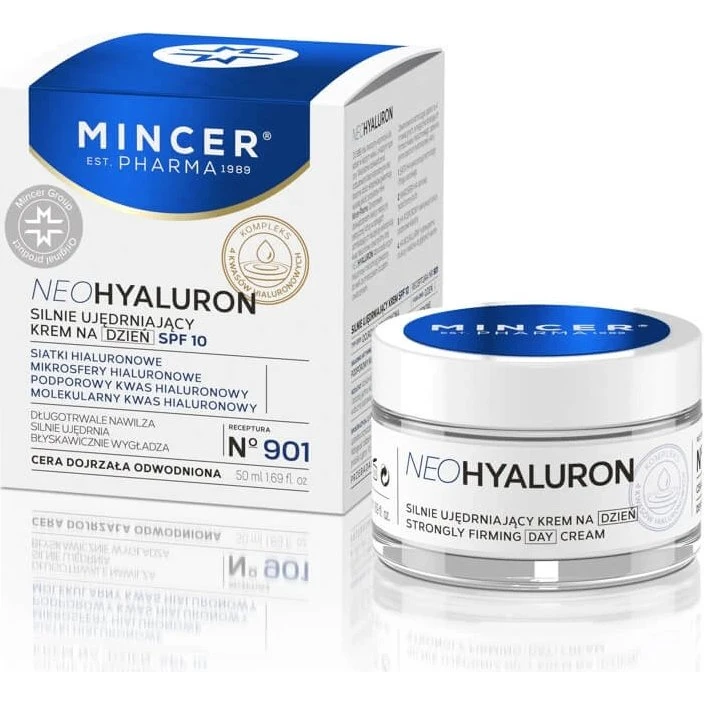 Mincer Pharma NeoHyaluron Tagescreme SPF10 Nr.901, 50ml