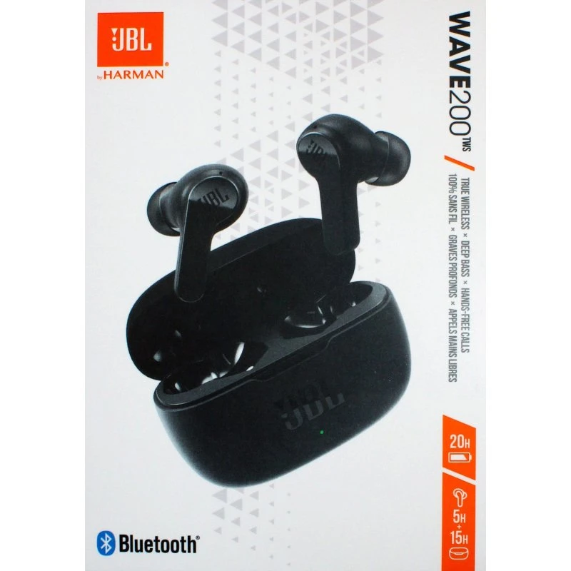 JBL Wave 200TWS True Wireless In-Ear Kopfhörer Schwarz