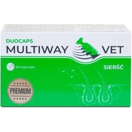 Multiway Vet Duocaps Skin and Coat 60 Kapseln