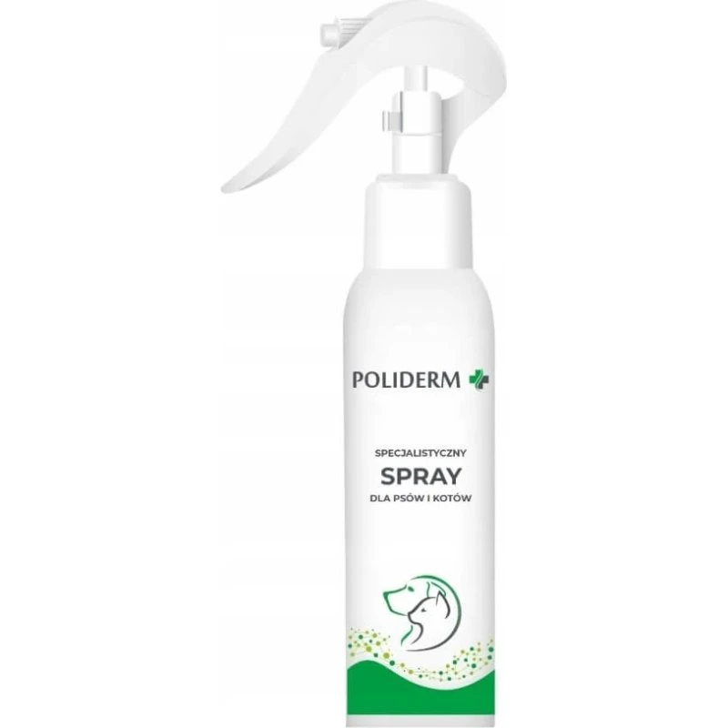 Poliderm Spray 100 ml für Hunde und Katzen