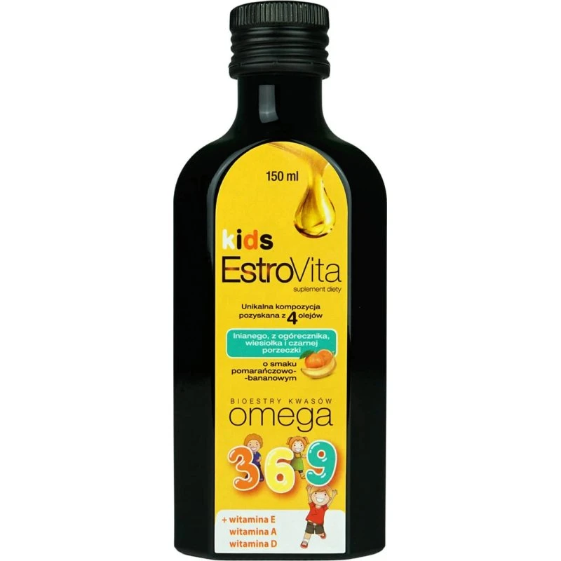 EstroVita Kids Fruchtiger Bio-Saft Orange-Banane, 150 ml