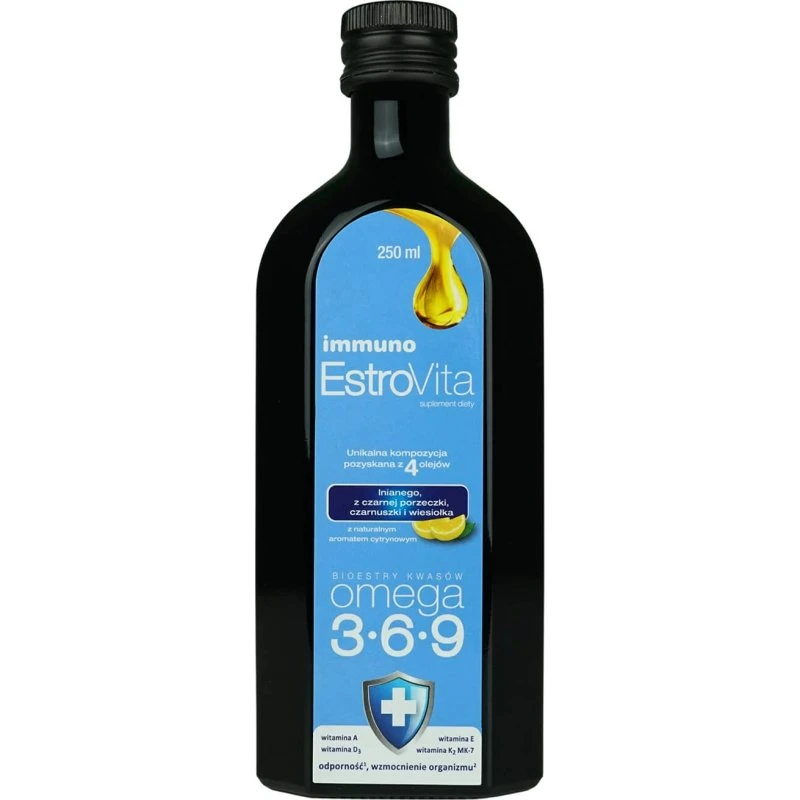 Estrovita Immuno Öl mit Omega-3, 6 & 9 (250 ml)