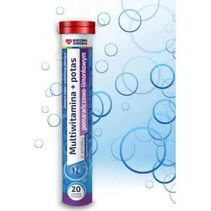 Family Health Multivitamin + Kalium 20 Brausetabletten