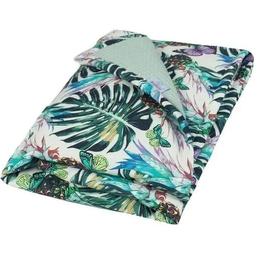 Babymatex Prestige Babydecke aus Baumwolle, Palme, 75x100 cm
