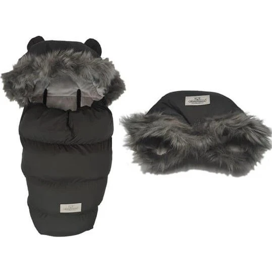 Babymatex Venus Schlafsack mit Muff, schwarz