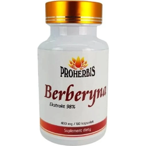 Proherbis Berberin Kapseln, 60 Stück (400 mg Berberin-HCl)