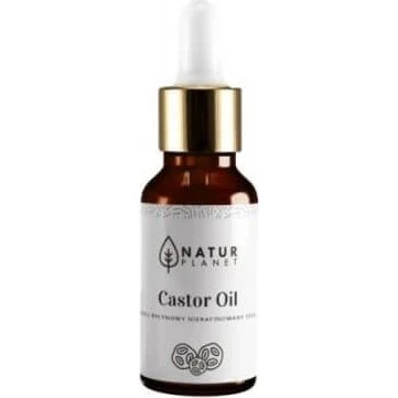 NaturPlanet Rizinusöl - Unraffiniert, Kaltgepresst, 30 ml