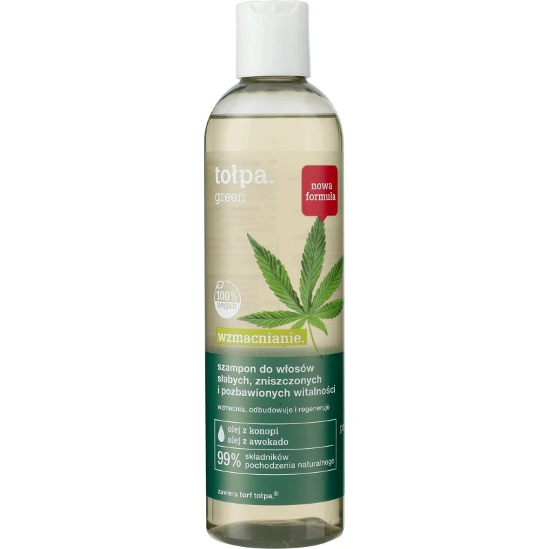 Tołpa Green Strengthening Shampoo für geschädigtes Haar, 300 ml