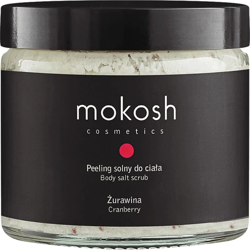 Mokosh Salz-Körperpeeling Cranberry, 300 g