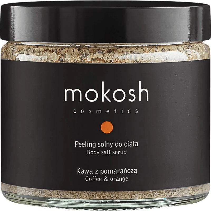 Mokosh Salz-Körperpeeling Kaffee & Orange, 300 g