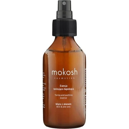 Mokosh Tonisierende & Beruhigende Essenz Minze & Aloe Vera, 100 ml