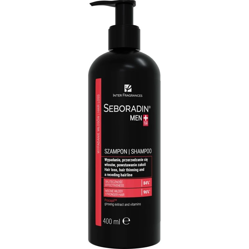 Seboradin Men Shampoo gegen Haarausfall, 400 ml