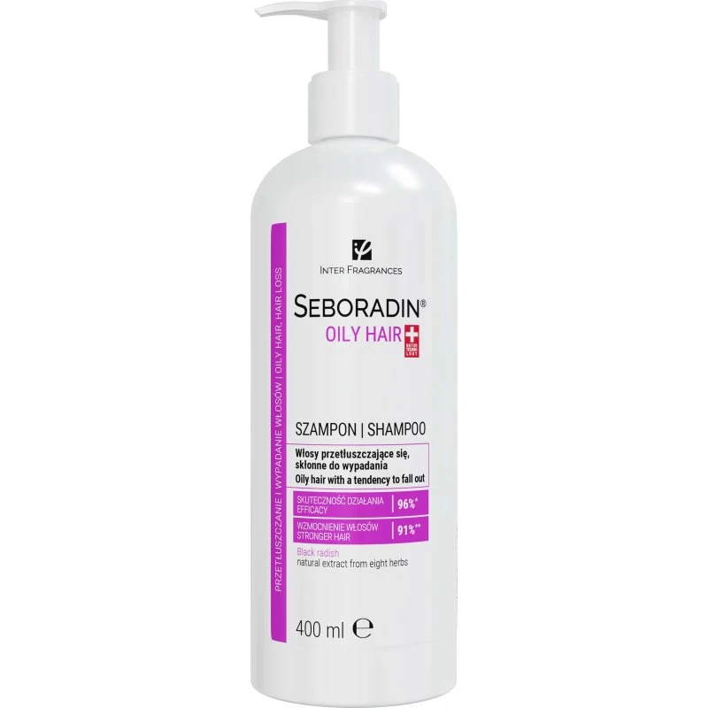 Seboradin Oily Hair Shampoo für fettiges Haar, 400 ml