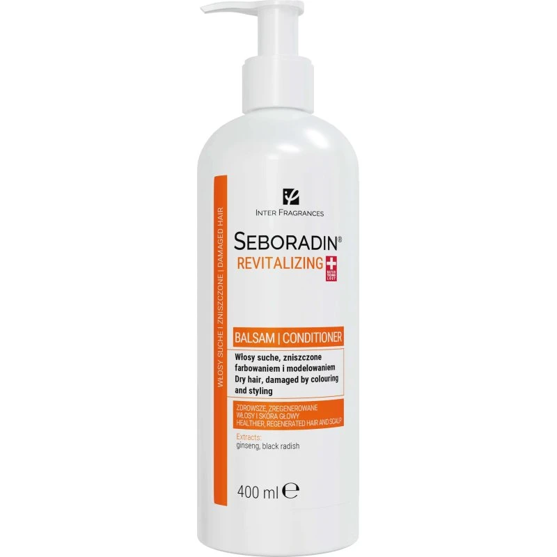 Seboradin Revitalizing Balsam für trockenes, geschädigtes Haar, 400 ml