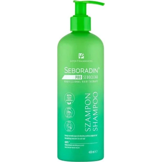 Seboradin Pro Seboclear Shampoo für fettiges Haar, 400 ml
