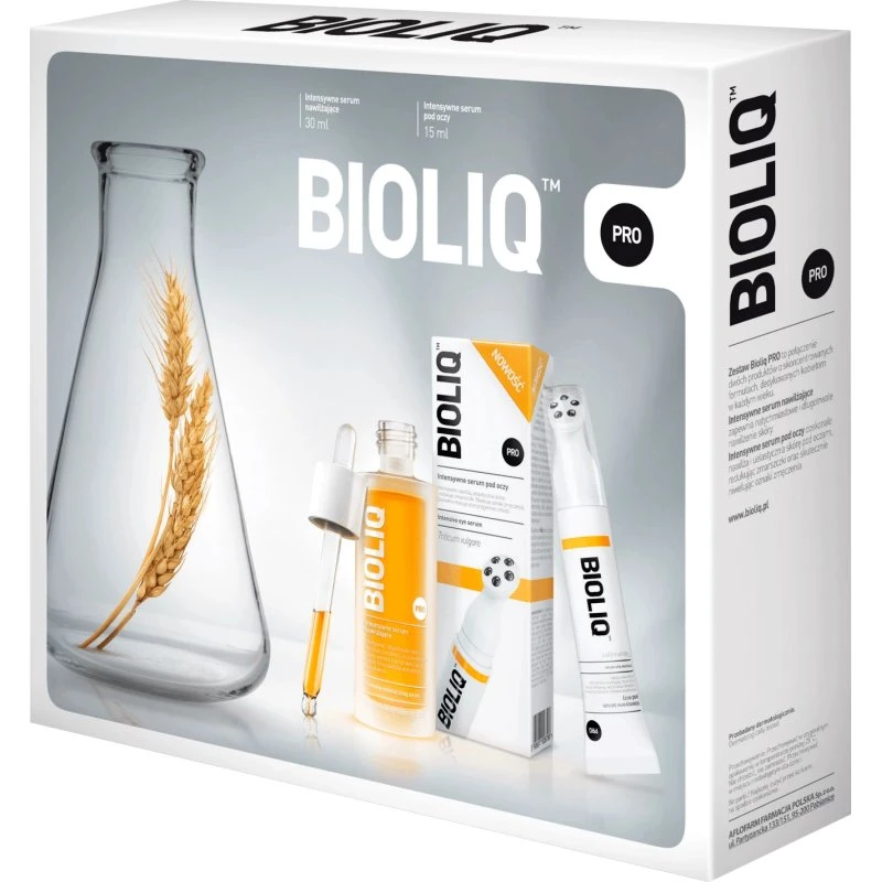 Bioliq PRO Serum-Set: Intensiv-Augenserum (15ml) & Feuchtigkeits-Serum (30ml)