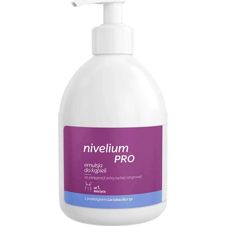 Nivelium Pro Badeemulsion für trockene & atopische Haut, 400 ml