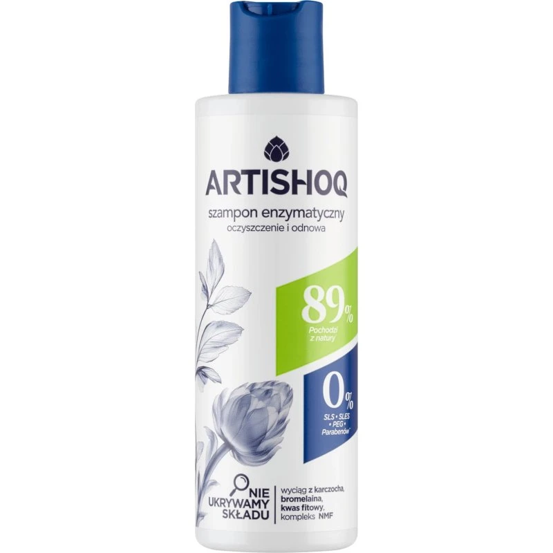 Artishoq Enzymshampoo mit Bromelain & Phytinsäure, 150 ml