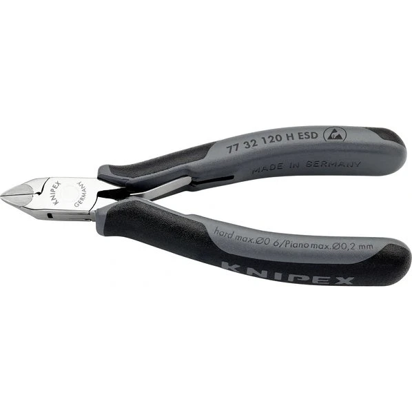 Knipex 77 32 120 H ESD Seitenschneider mit Hartmetallschneide