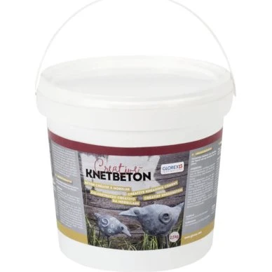 Glorex Creative-Knetbeton 2,5 kg witterungs- und frostbeständig