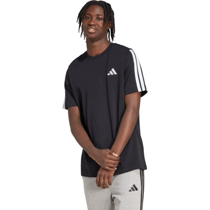 adidas 3-Streifen T-Shirt Schwarz - M