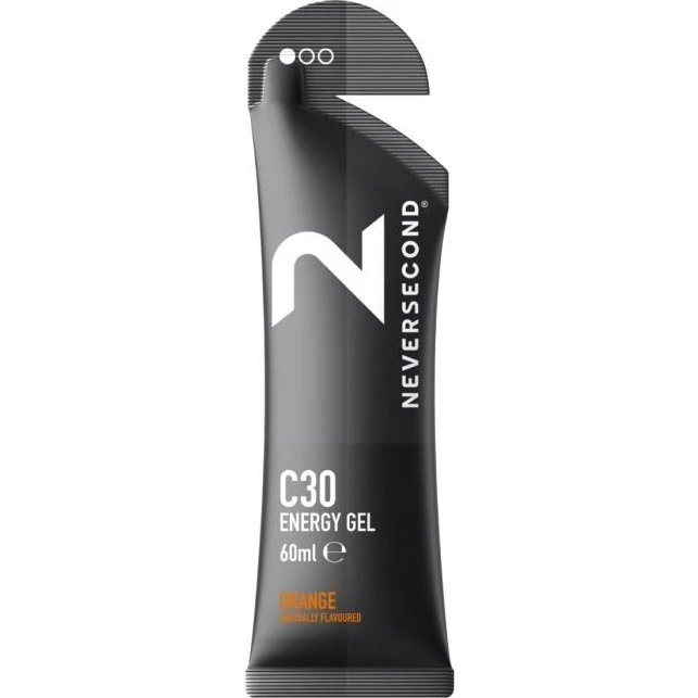 Neversecond C30 Energiegel Orange (12 Stück)