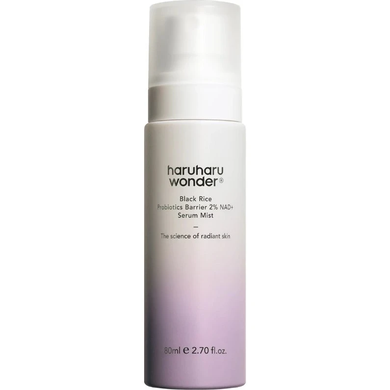 Haruharu Wonder Black Rice Probiotics Barrier 2% NAD+ Serum Mist 80 ml
