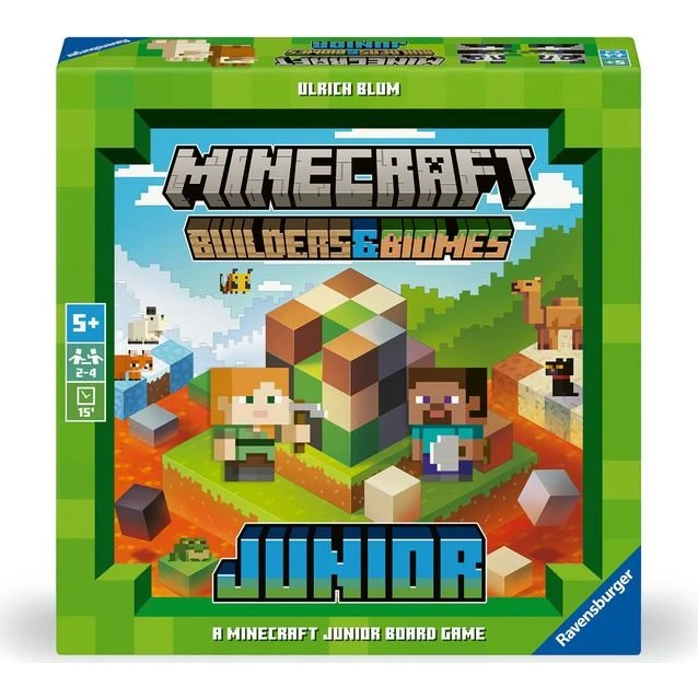 Ravensburger Minecraft Builders & Biomes Junior Brettspiel