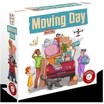 Moving Day – Familienspiel zum Umzug mit Fahrzeugbeladung