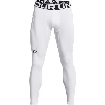 Under Armour ColdGear Leggings Weiß Herren XL