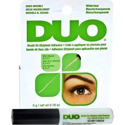 Ardell Duo Brush On Striplash Wimpernkleber Transparent, 5g
