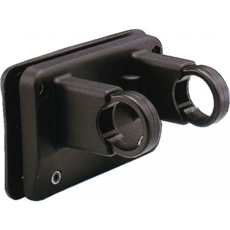 KLICKfix Festkorbhalter schwarz, 22-26 mm