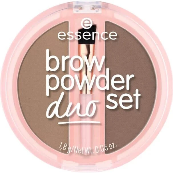essence Brow Powder Duo Set, 01 Light, 1,8 g