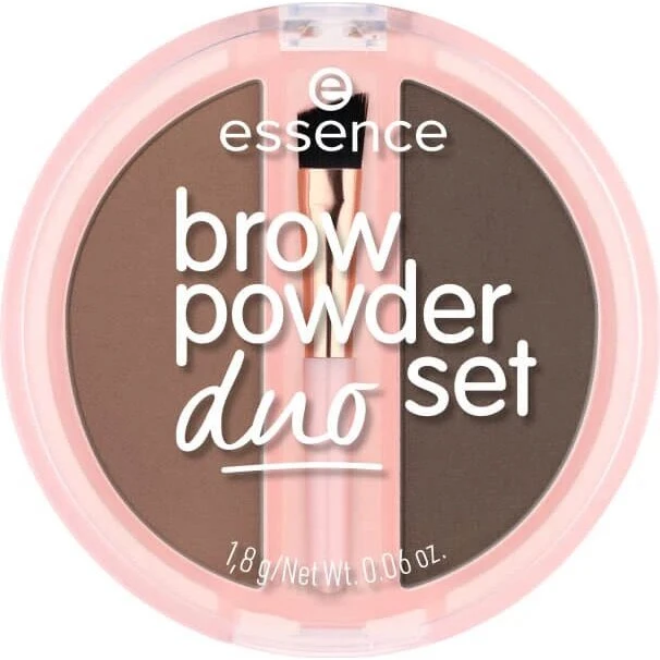 essence Brow Powder Duo Set 02 Medium, 1,8 g
