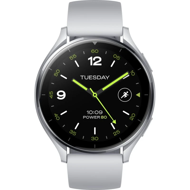 Xiaomi Watch 2 Silber mit grauem TPU-Armband