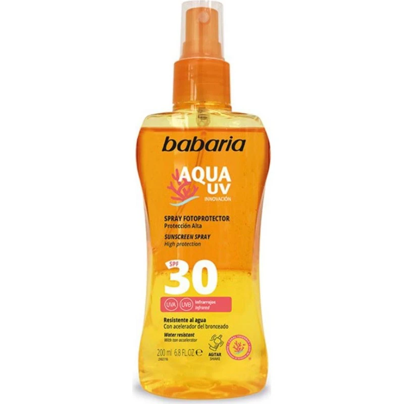 Babaria Sol Spray Photoprotector Bifásico SPF30 200ml